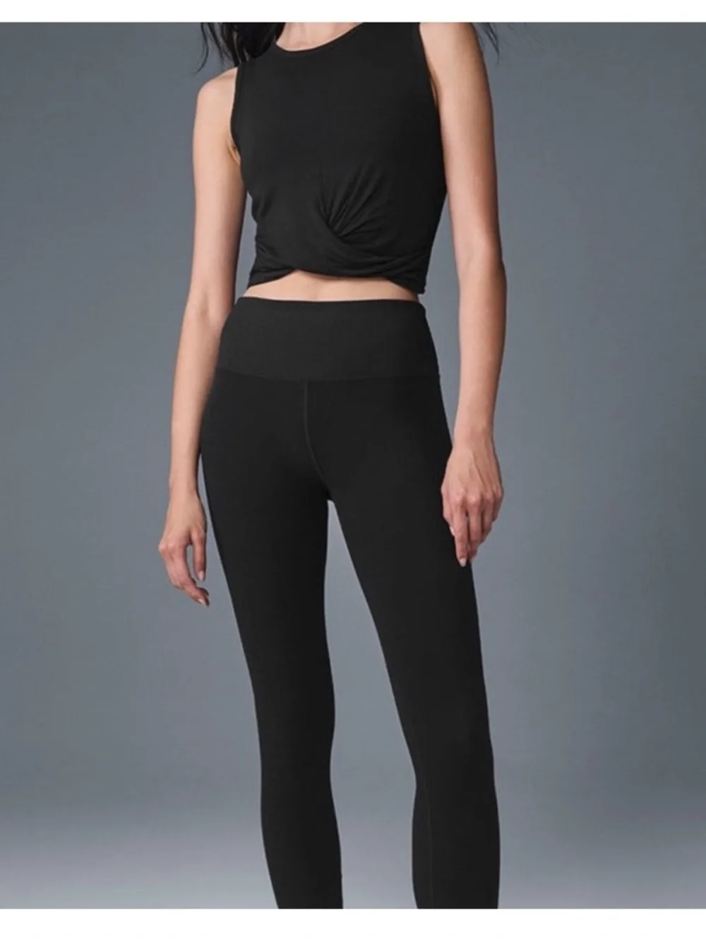 Alo Yoga Women's Cover Tank W2584R Black Size L